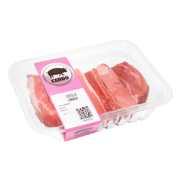 Costillas de cerdo carnosas