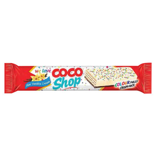 COCO SHOP 75g CHOCOLATE BLANCO Y VAINILLA
