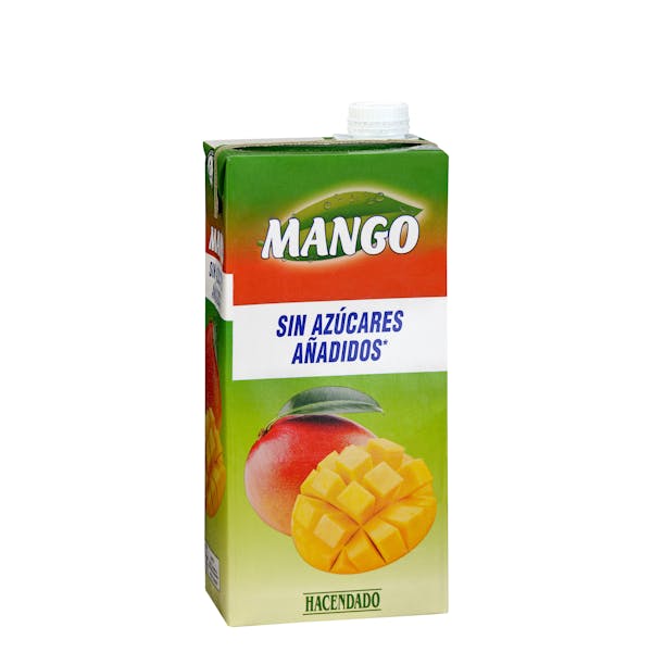 Bebida de mango Hacendado sin azúcares añadidos