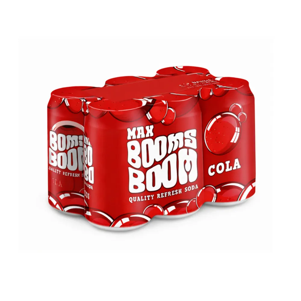 REFRESCO MAX BOOM COLA PACK DE 6u